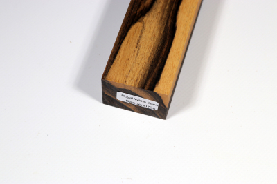 Messergriffblock schwarz-weiss Ebenholz - Sweben0736