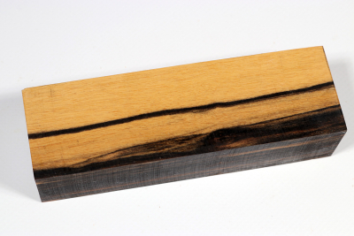 Messergriffblock schwarz-weiss Ebenholz - Sweben0737