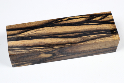 Messergriffblock schwarz-weiss Ebenholz - Sweben0751