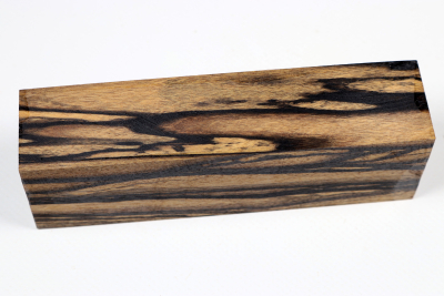 Messergriffblock schwarz-weiss Ebenholz - Sweben0751