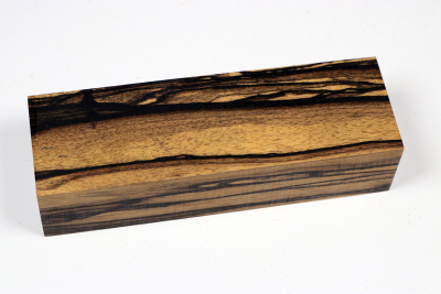 Messergriffblock schwarz-weiss Ebenholz - Sweben0752