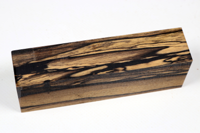 Messergriffblock schwarz-weiss Ebenholz - Sweben0752