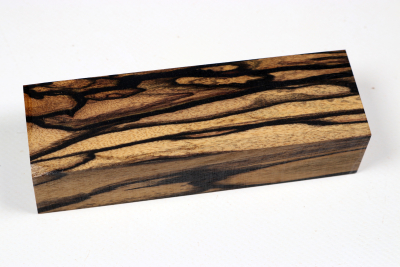 Messergriffblock schwarz-weiss Ebenholz - Sweben0754