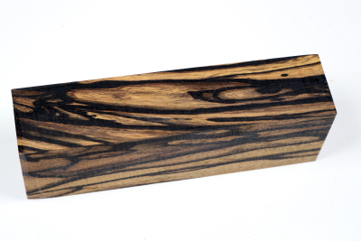 Messergriffblock schwarz-weiss Ebenholz - Sweben0754