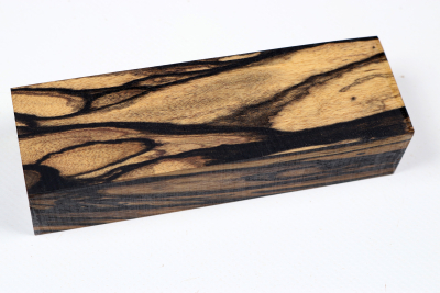 Messergriffblock schwarz-weiss Ebenholz - Sweben0754