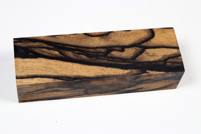 Messergriffblock schwarz-weiss Ebenholz - Sweben0760