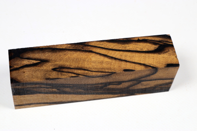 Messergriffblock schwarz-weiss Ebenholz - Sweben0760