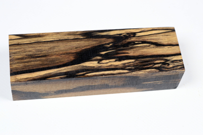 Messergriffblock schwarz-weiss Ebenholz - Sweben0763