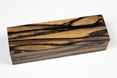 Messergriffblock schwarz-weiss Ebenholz - Sweben0763