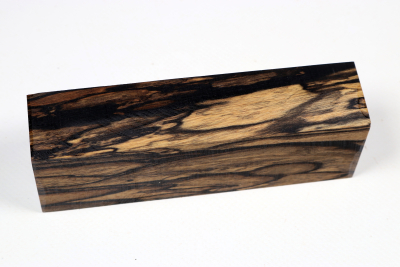 Messergriffblock schwarz-weiss Ebenholz - Sweben0764