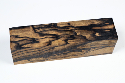 Messergriffblock schwarz-weiss Ebenholz - Sweben0767