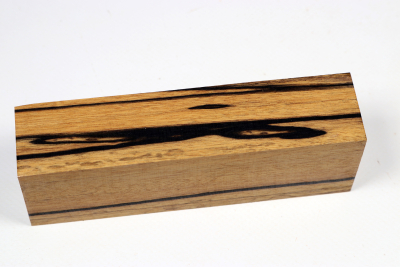 Messergriffblock schwarz-weiss Ebenholz - Sweben0771