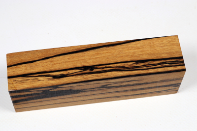 Messergriffblock schwarz-weiss Ebenholz - Sweben0772