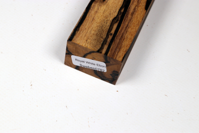 Messergriffblock schwarz-weiss Ebenholz - Sweben0782
