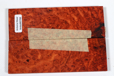 Knife Scales Amboyna Burl - AmboM0768