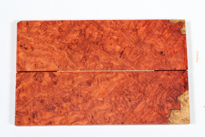 Knife Scales Amboyna Burl - AmboM0771