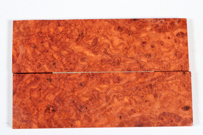 Messergriffschalen Amboina Maser - AmboM0772