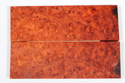 Knife Scales Amboyna Burl - AmboM0774