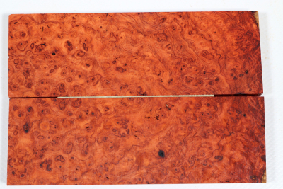 Knife Scales Amboyna Burl - AmboM0778