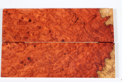 Knife Scales Amboyna Burl - AmboM0779
