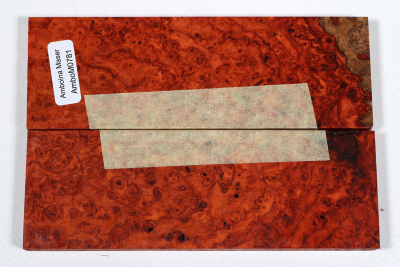 Knife Scales Amboyna Burl - AmboM0781
