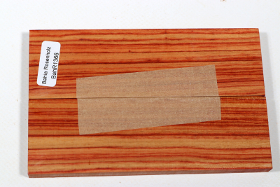 Knife Scales Brazilian Tulipwood - BahR1366 Knife Scales Brazilian Tulipwood - BahR1366