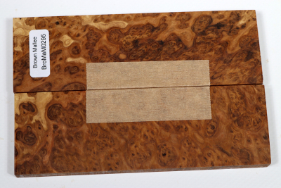 Messergriffschalen Brown Mallee Maser - BroMaM0295