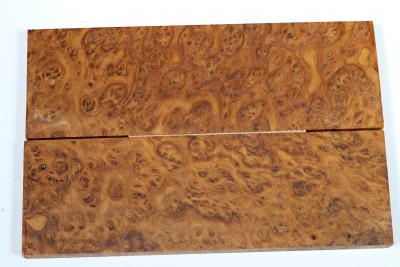 Messergriffschalen Brown Mallee Maser - BroMaM0295