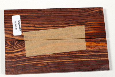 Knife Scales Cocobolo  - Coco1537 Knife Scales Cocobolo  - Coco1537