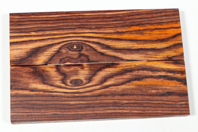 Messergriffschalen Cocobolo  - Coco1538 Messergriffschalen Cocobolo  - Coco1538