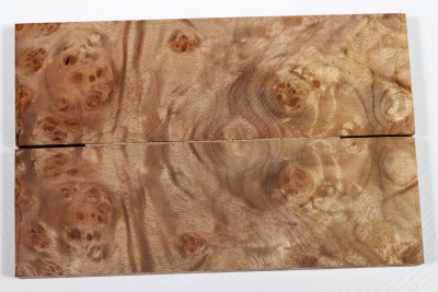 Knife Scales Golden Madrone Burl - GMadr0451