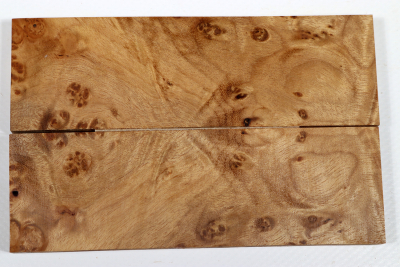 Knife Scales Golden Madrone Burl - GMadr0453