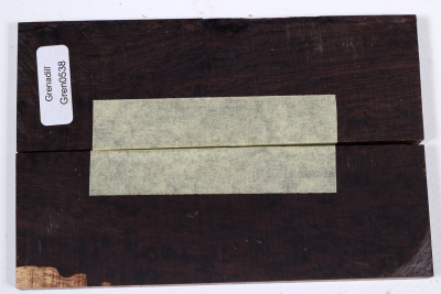 Messergriffschalen Grenadill Maser - Gren0538