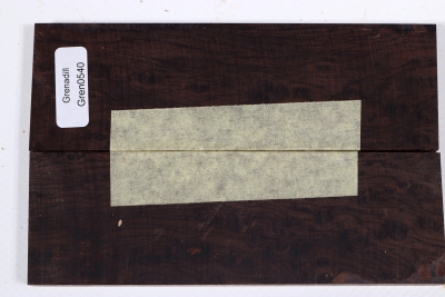 Messergriffschalen Grenadill Maser - Gren0540