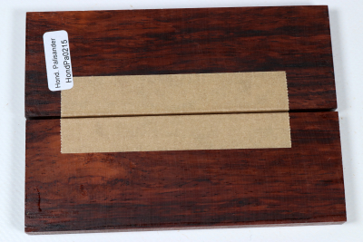 Knife Scales Honduran Rosewood Burl - HonPa0215