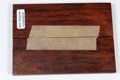 Knife Scales Honduran Rosewood Burl - HonPa0216