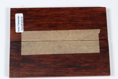 Knife Scales Honduran Rosewood Burl - HonPa0218