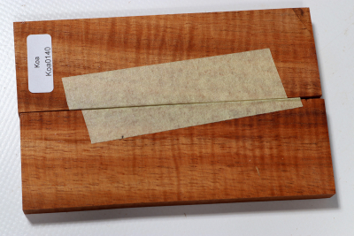 Knife Scales Koa curly - Koa0140
