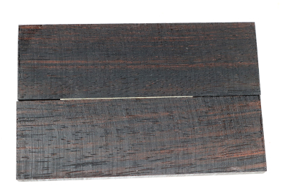Knife Scales Macassar Ebony - Maka0856