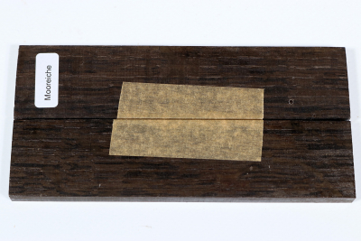 Knife Scales Bog Oak long