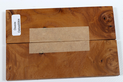 Knife Scales Silverberry - OelWei0064