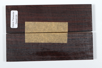 Messergriffschalen Ostindisch Palisander - OsIn0126