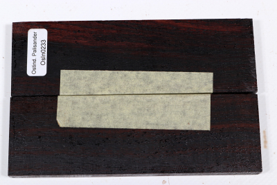Messergriffschalen Ostindisch Palisander - OsIn0233