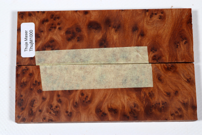 Knife Scales Thuya Burl - ThujM0999