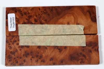 Knife Scales Thuya Burl - ThujM1002