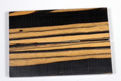 Knife Scales Royal white Ebony - Sweben0615