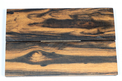 Knife Scales Royal white Ebony - Sweben0727