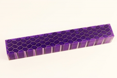 Pen Blank Aluminum Honeycomb various colours - large