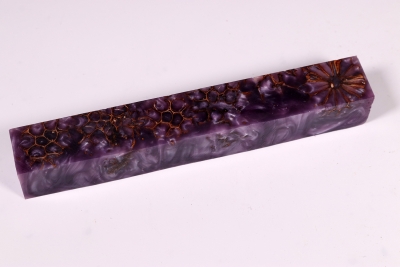 Pen Blank Amberbaum violett - gross