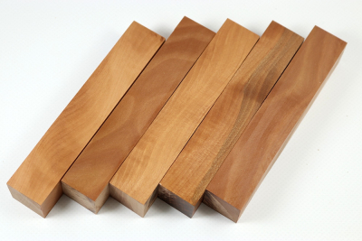 Pen Blank Pearwood small set of 5